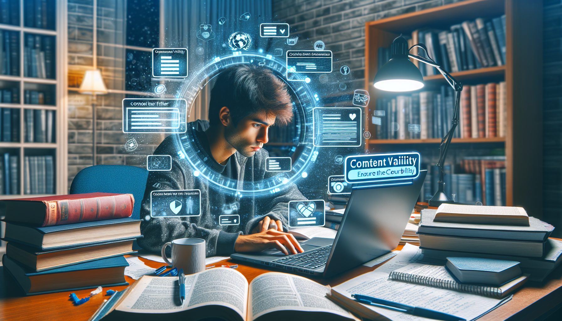 Работа с контентом: фильтр достоверности