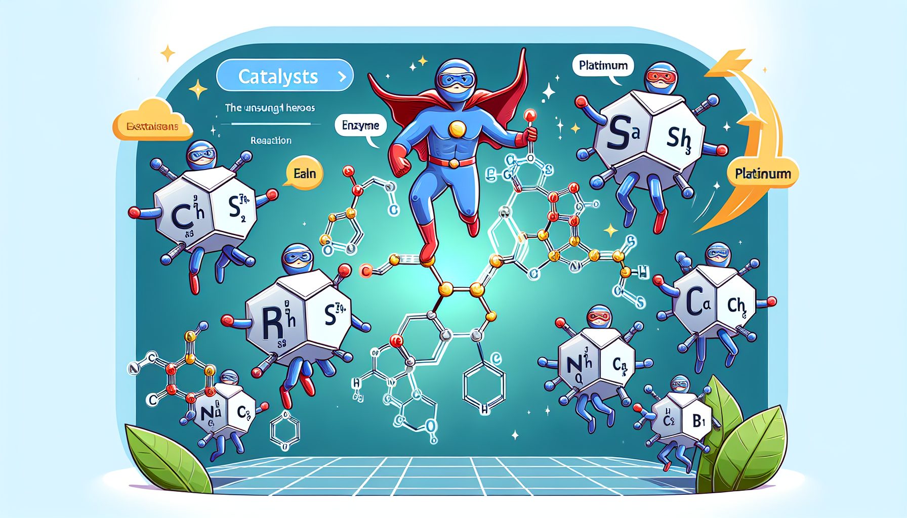Катализаторы: незаметные герои реакции