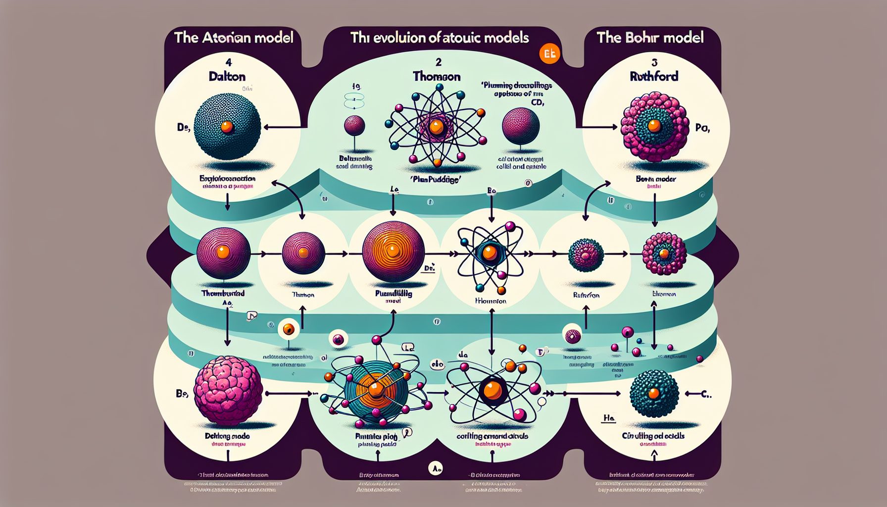 Как появились модели строения атома