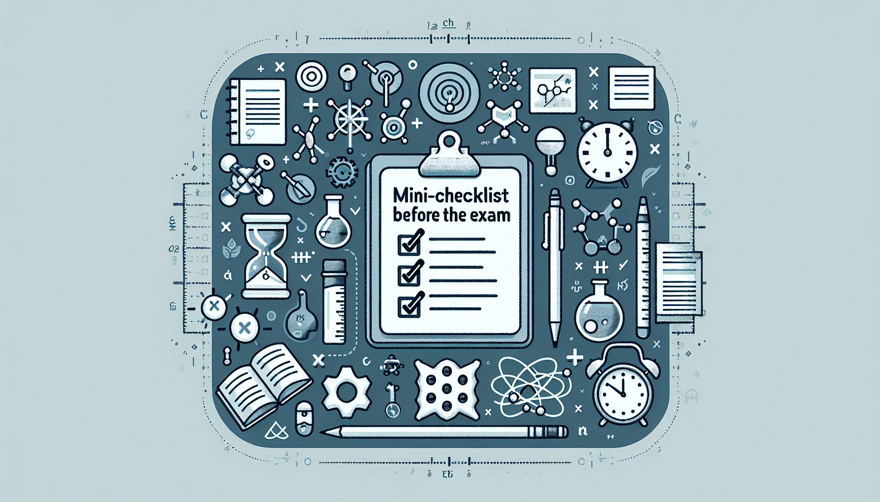 Мини-чек-лист повторения перед экзаменом