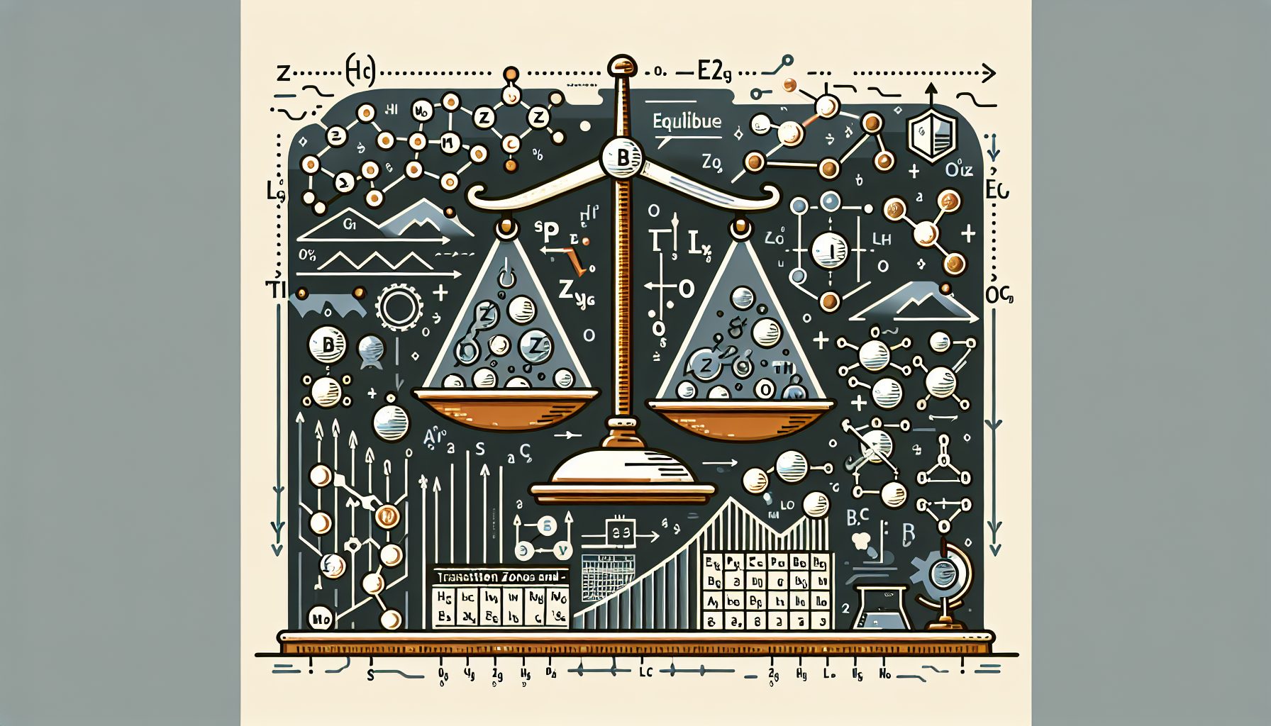 Зоны переходов и равновесие