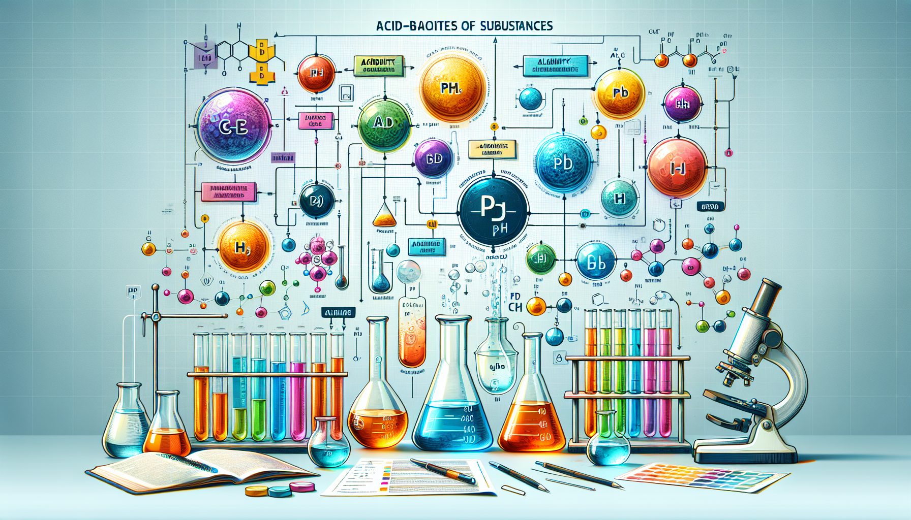 Как определить кислотно-основные свойства веществ на практике