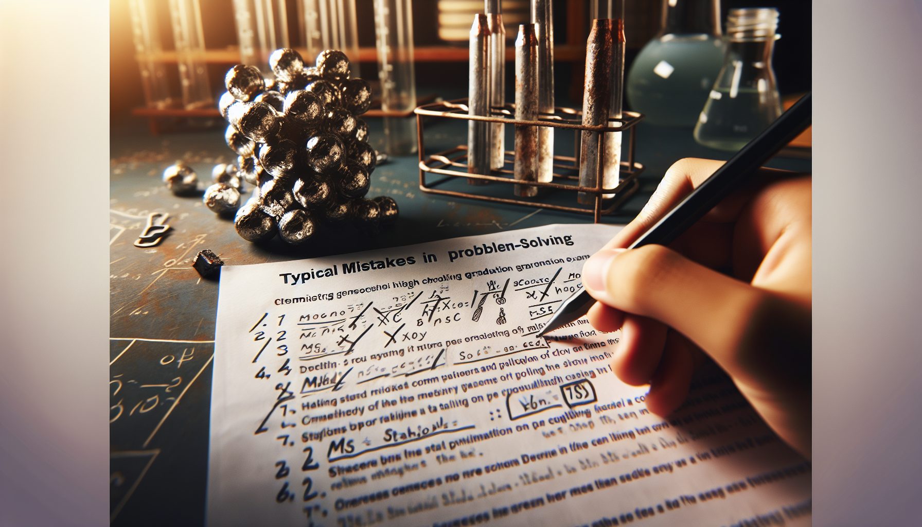 Типичные ошибки в решении задач