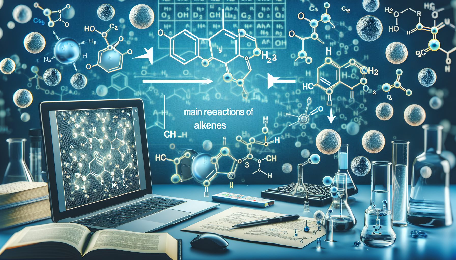 Основные направления реакций алкенов