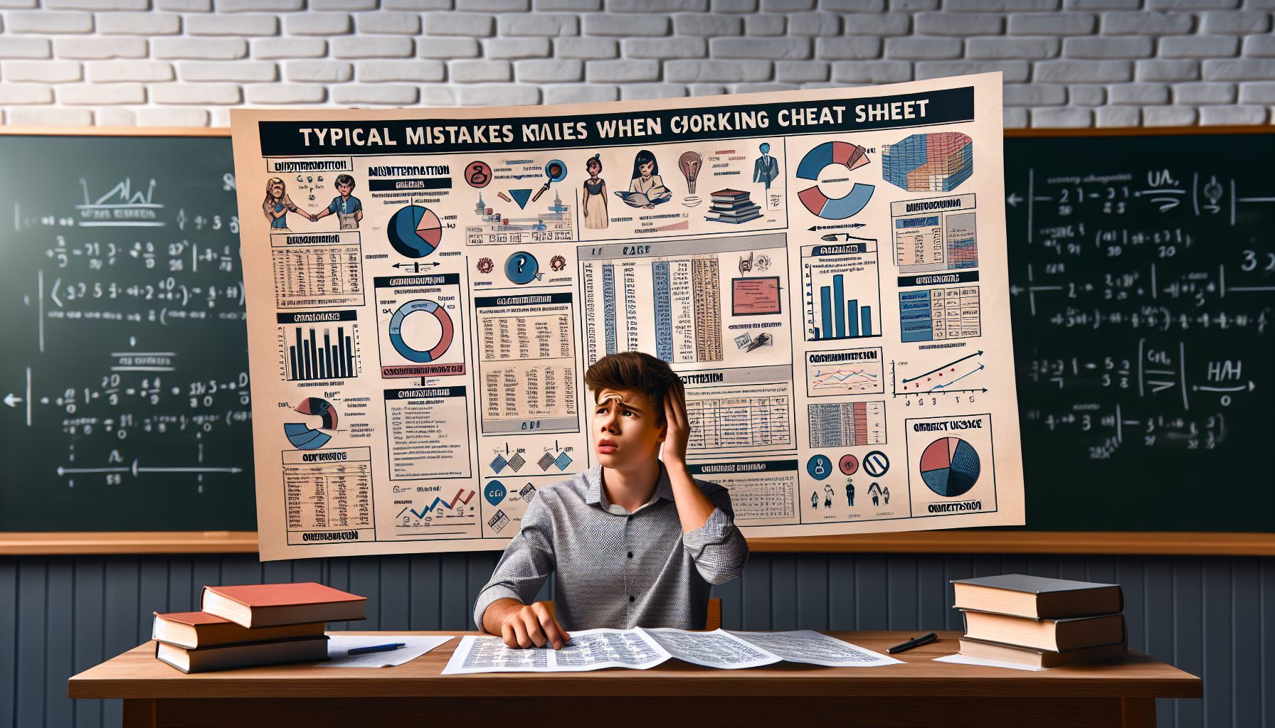 Типичные ошибки при работе с таблицами‑шпаргалками