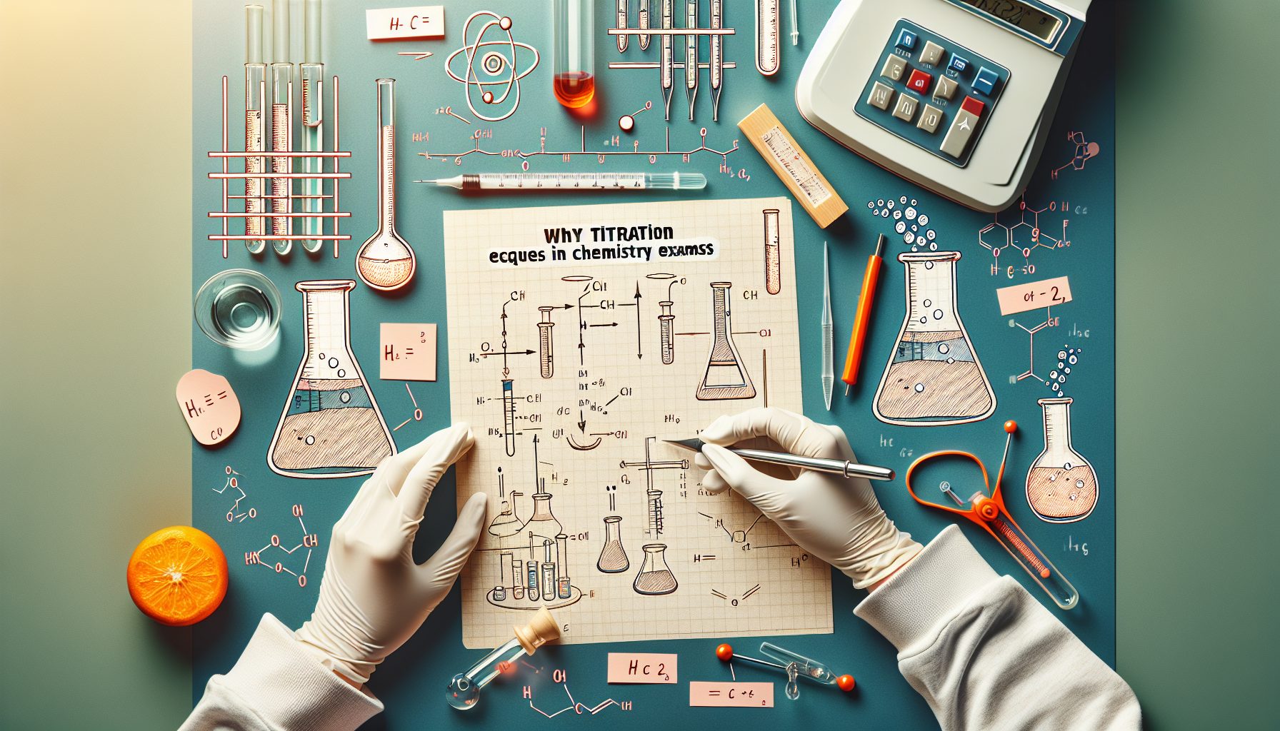 Почему титрование встречается в ЕГЭ по химии