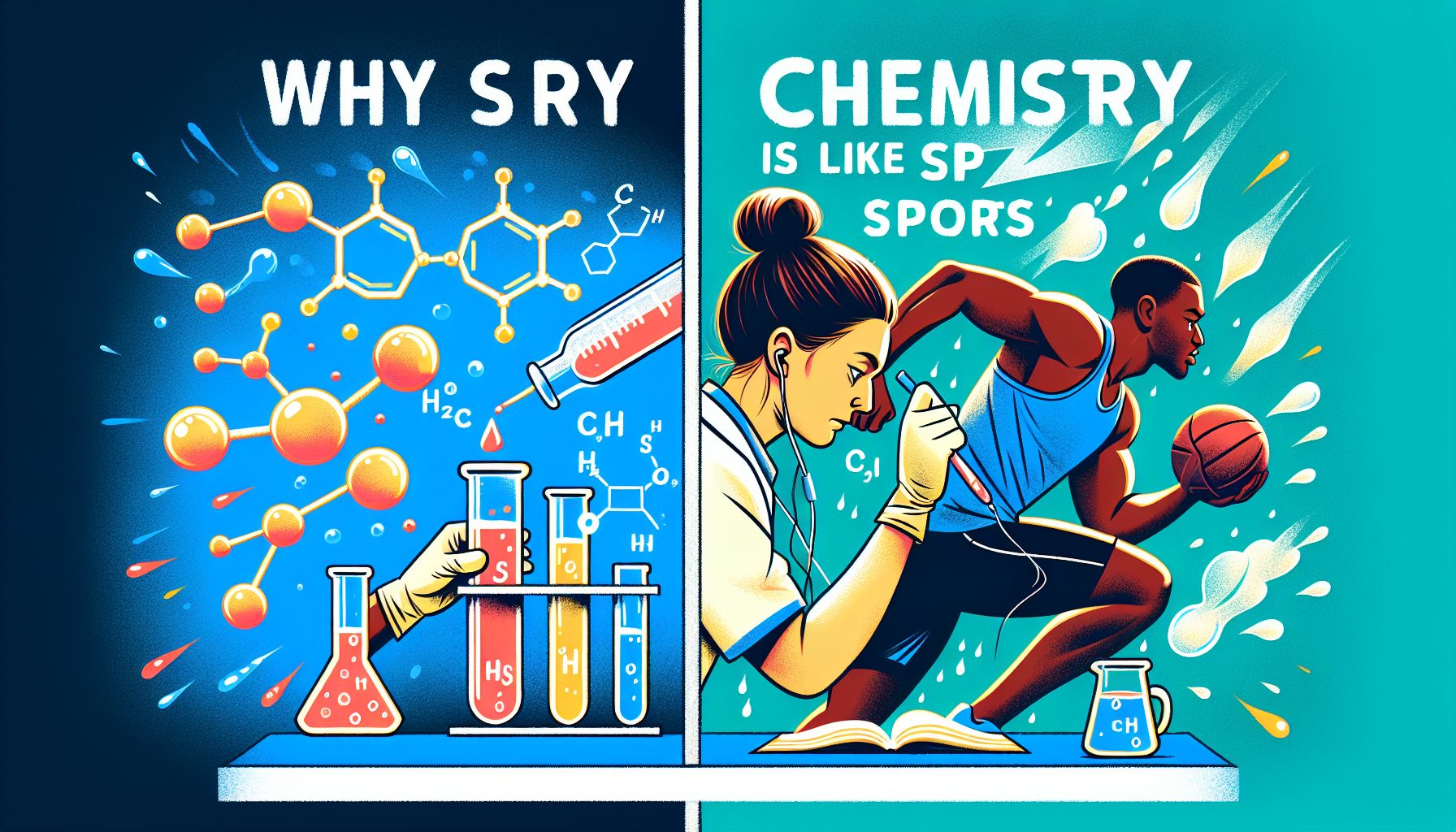 Почему химия похожа на спорт