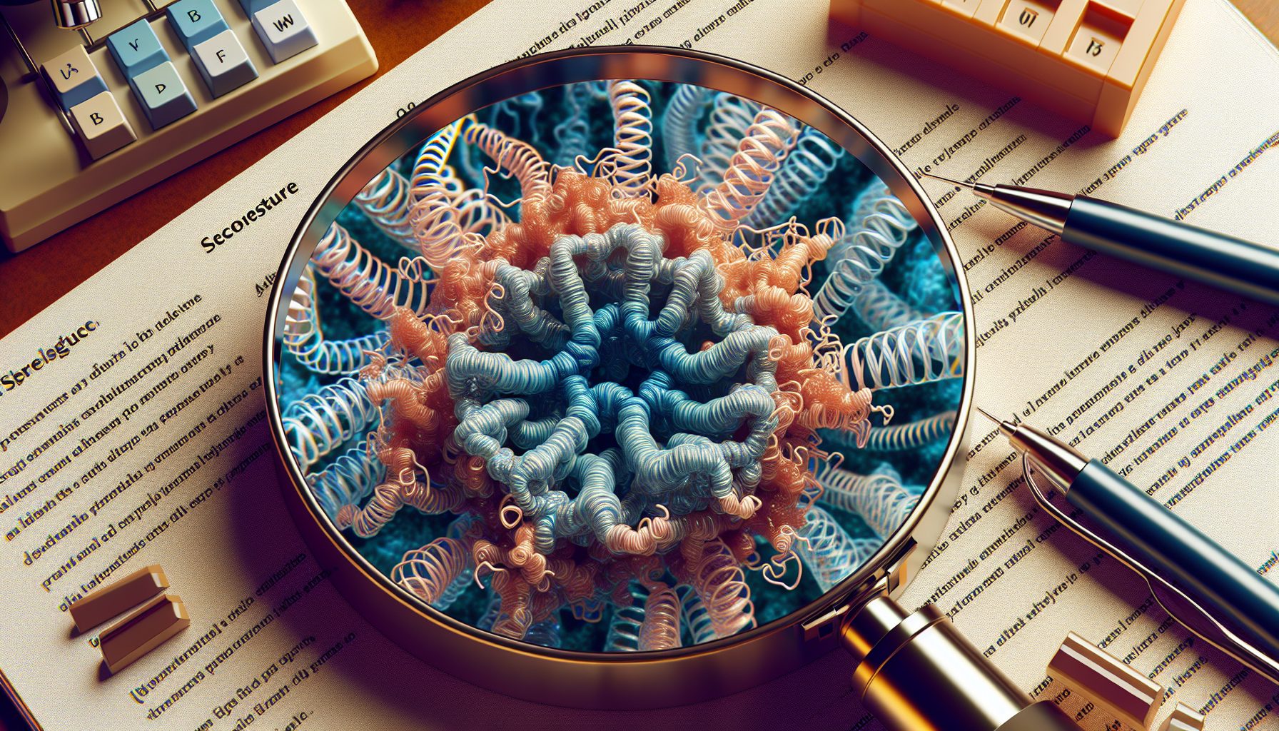 Вторичная структура: спирали и слои под микроскопом