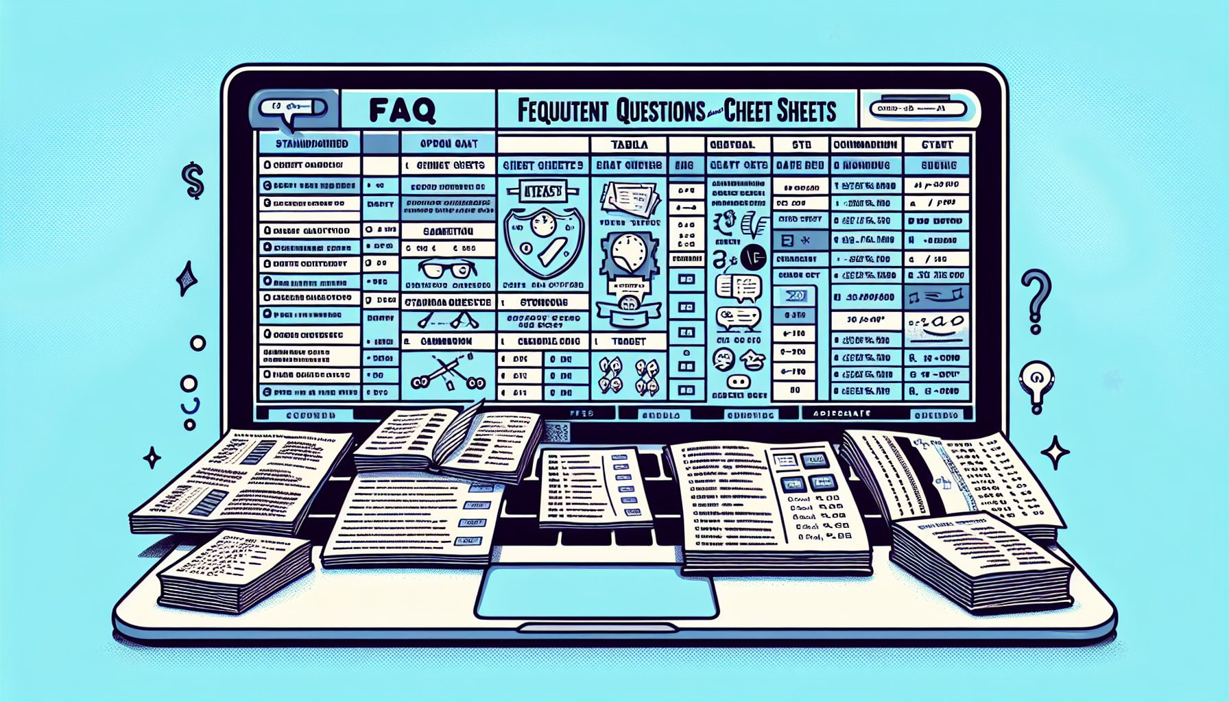 FAQ: частые вопросы про таблицы‑шпаргалки