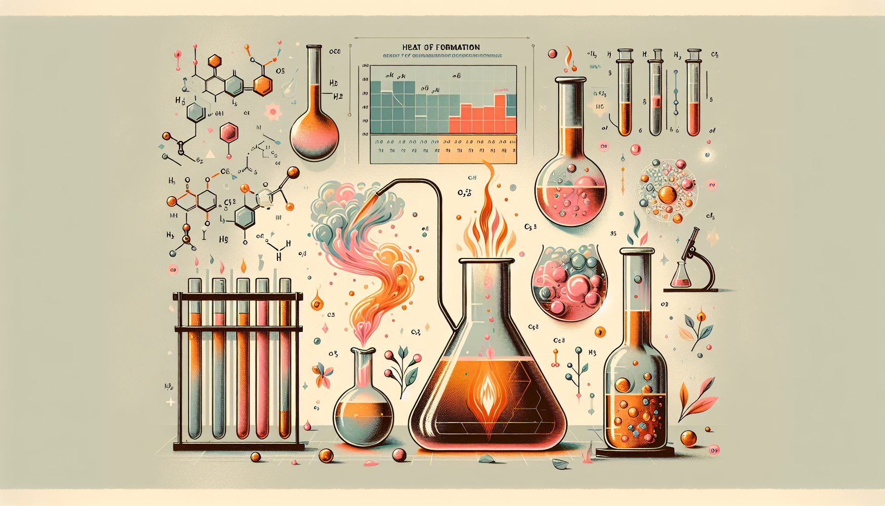 Тепловой эффект образования: ключ к большинству задач