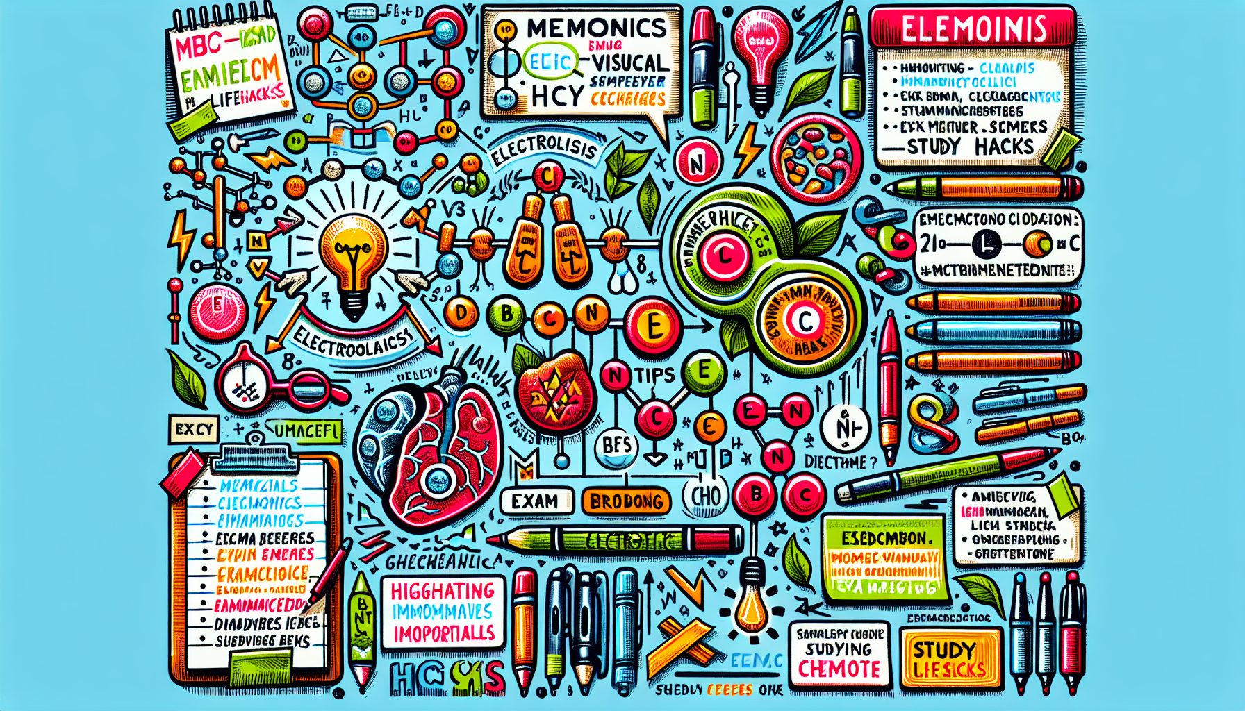 Мнемоника и визуальные подсказки