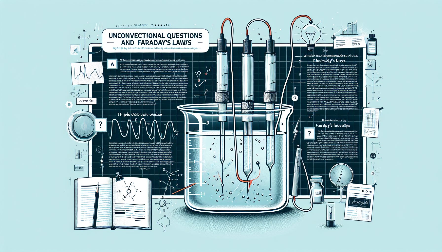Нестандартные вопросы и законы Фарадея